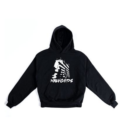 LIBERTY BLACK BOXY HOODIE