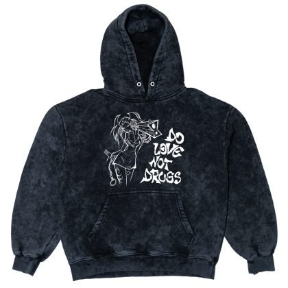 DO LOVE LTP X HALF GODS WASHED BOXY HOODIE